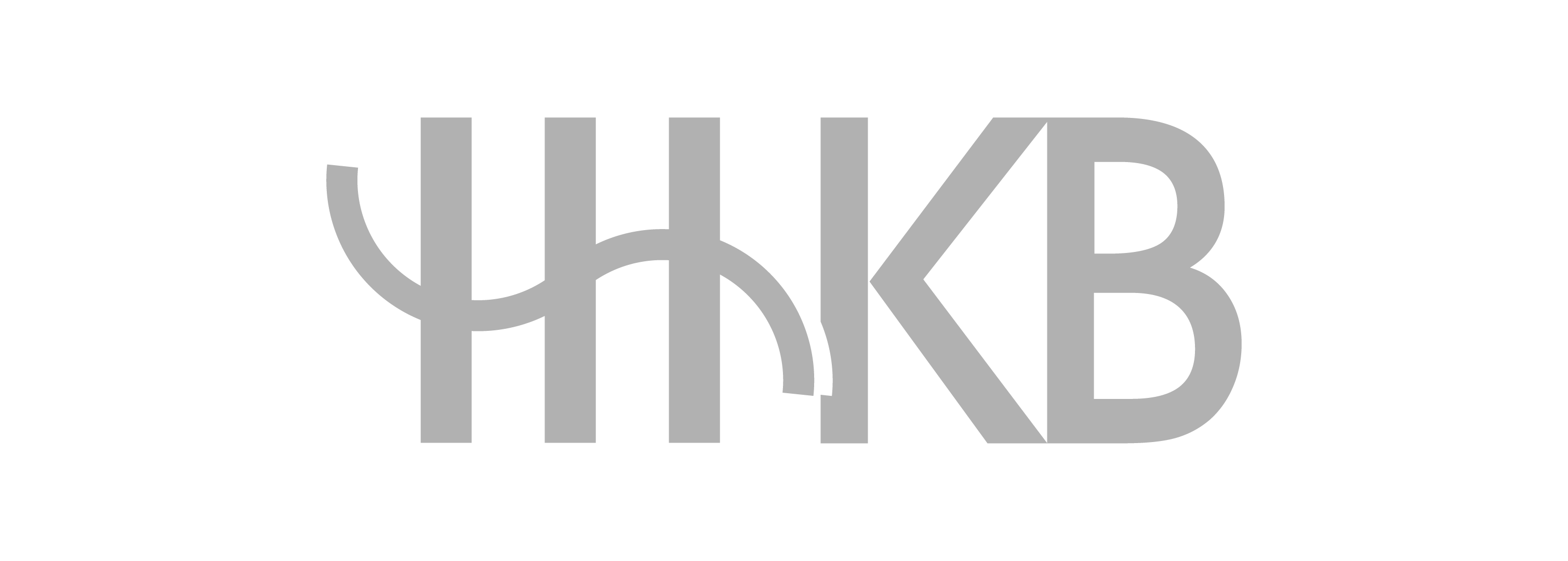 White background with gray HHKB logo